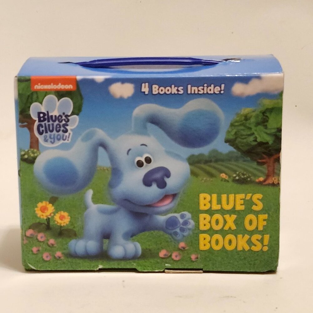 NICKELODEON BLUES CLUES and YOU Board Book Box Set of 4 Books